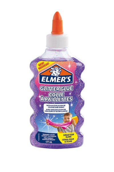 Elmers Simli Yapıştırıcı 177ml Mor