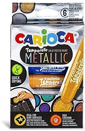 Carioca Temperello Metalik 6'lı