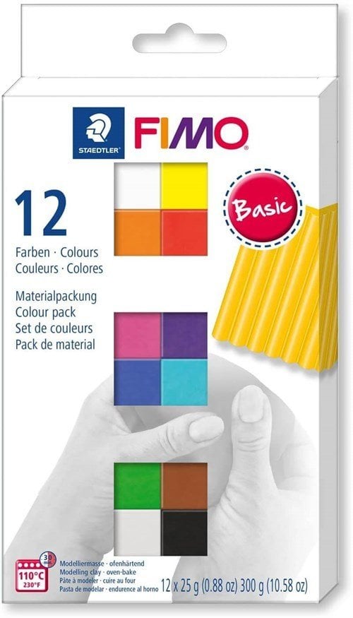 Fimo Soft Basic Polimer Kil Set 12*25 gr.