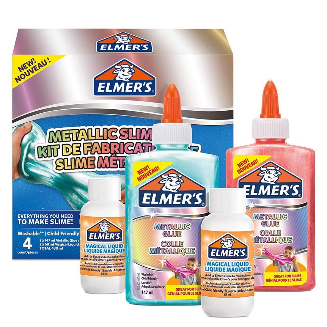 Elmers Metalik Slime Kit