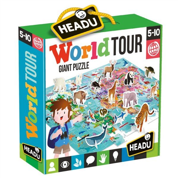 Headu - Giant Puzzle World Tour