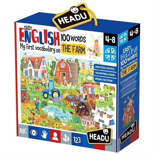 Headu Puzzle Farm Easy English