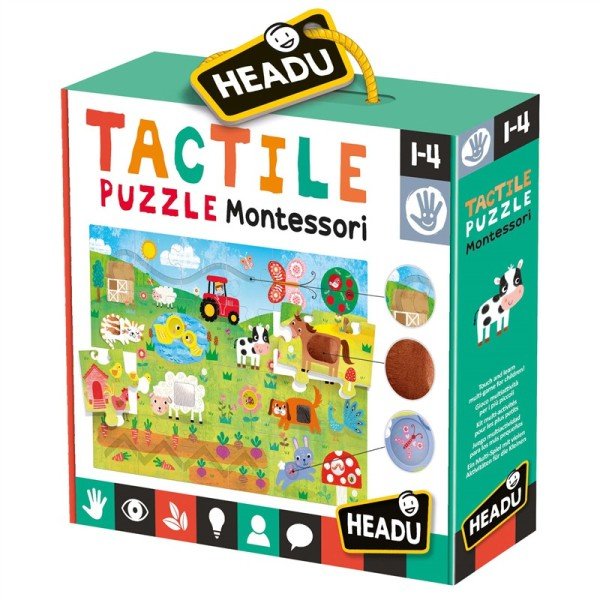 Headu Tactile Puzzle Montessori