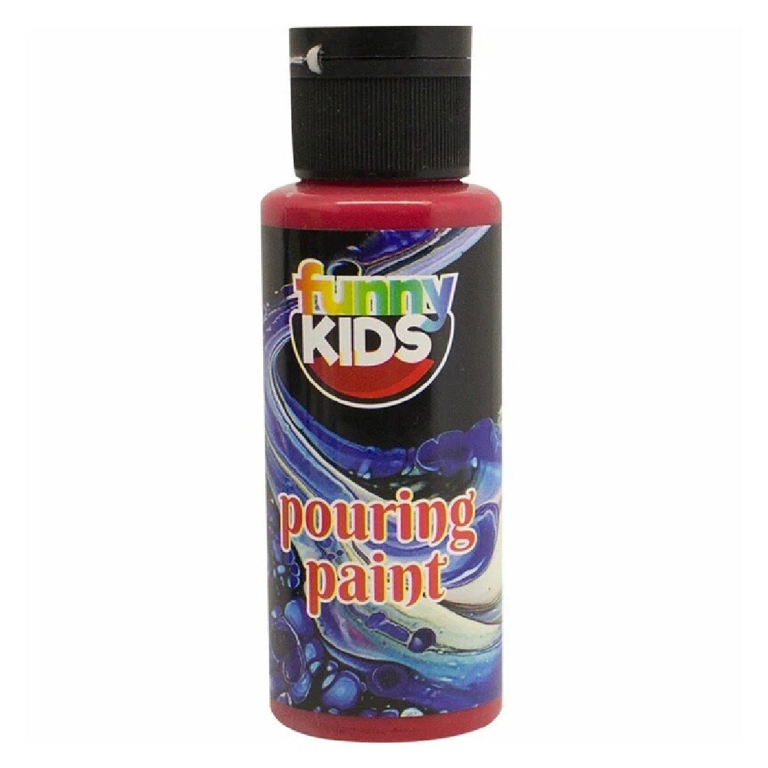 Funny Kids Pouring Boya 70cc Kırmızı 4904